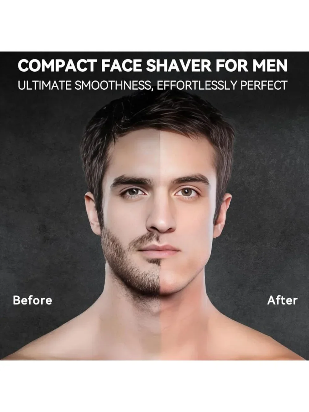 Compact Electric Foil Shaver for Men | Portable Mini Razor for Face & Travel